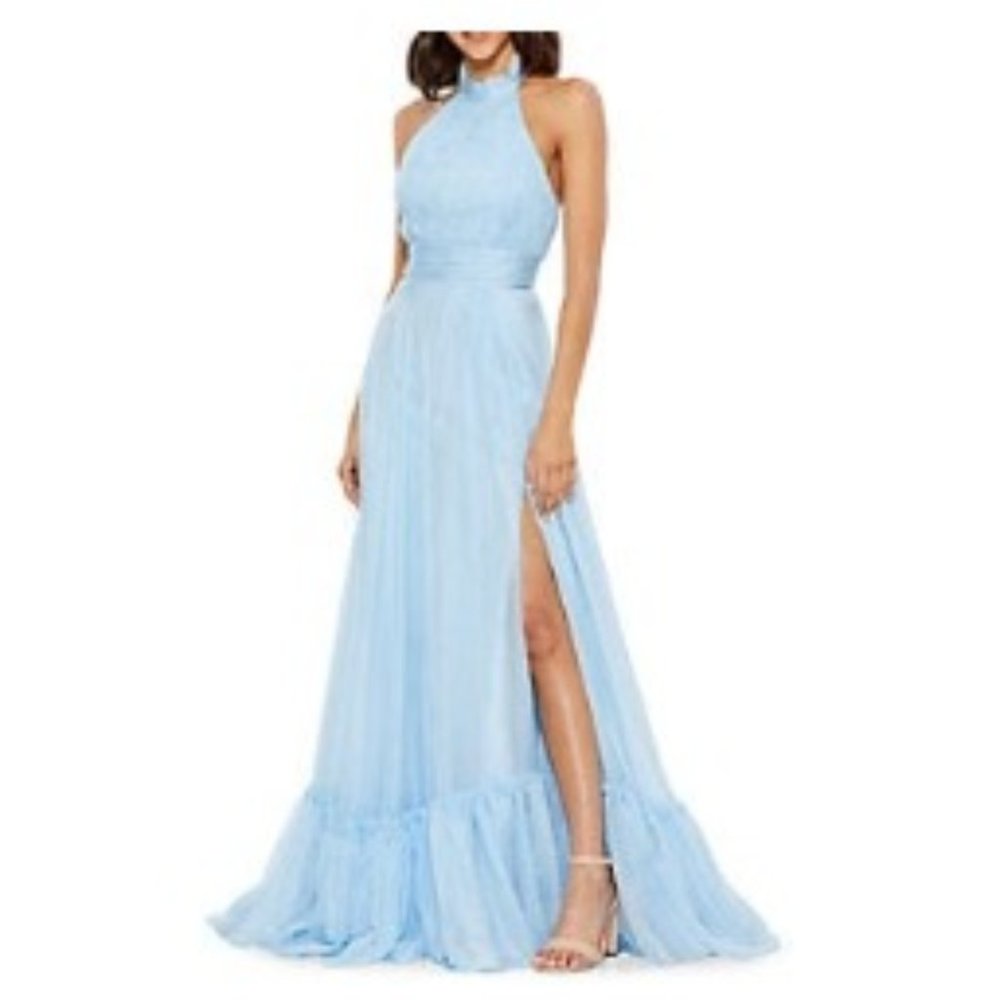 Chiffon Tiered Gown